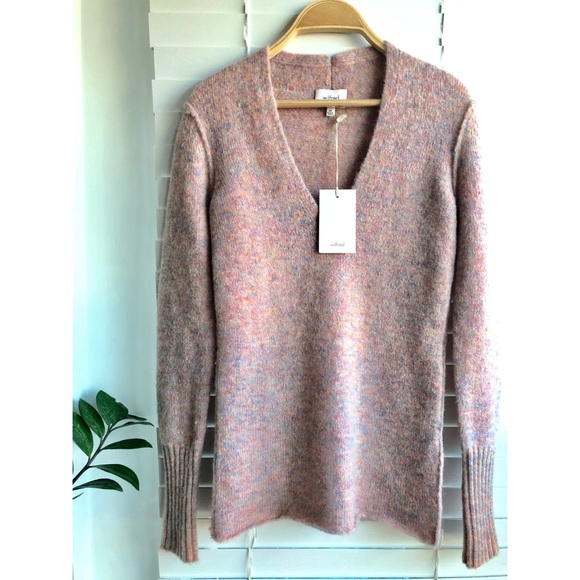 SOLD Aritzia NWT Wilfred Yarn Sweater Pink XXS - Picture 2 of 5